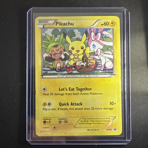 Pokemon pikachu xy95 holo - pokemon,