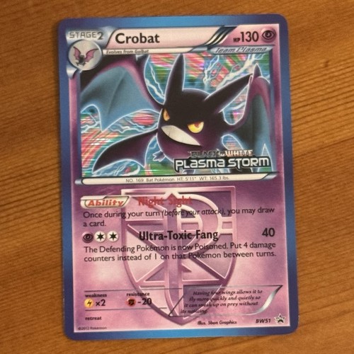 Crobat bw51 holo - crobat,