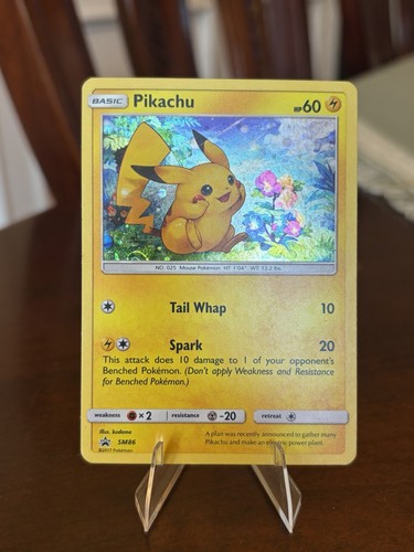 Pikachu sm86 swirl holo promo - swirl,
