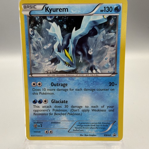 Kyurem bw44 black - star, promo