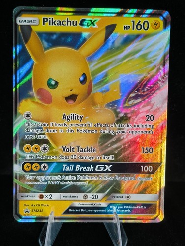 Pikachu sm black - pikachu-gx,