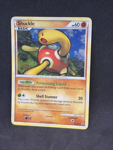 Shuckle hgss15 black star - shuckle,