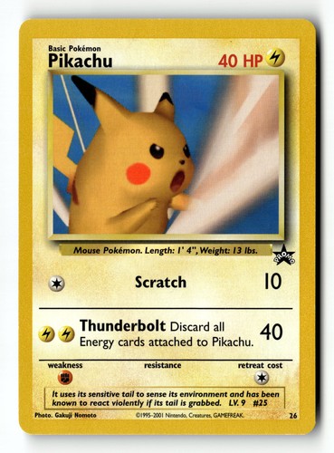 Pokemon card pikachu - card,