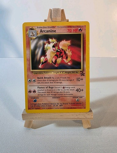 Arcanine wotc black star - arcanine, #6