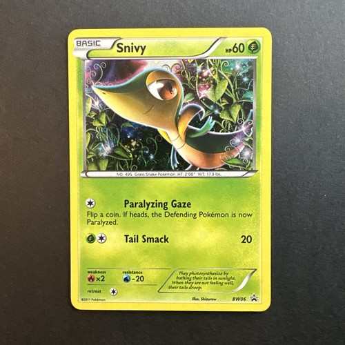 Snivy bw06 holofoil black star - bw06,