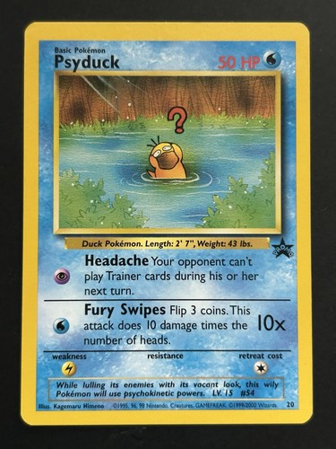 Psyduck black star - black, 20