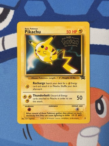 Pikachu promo lp condition - promo,