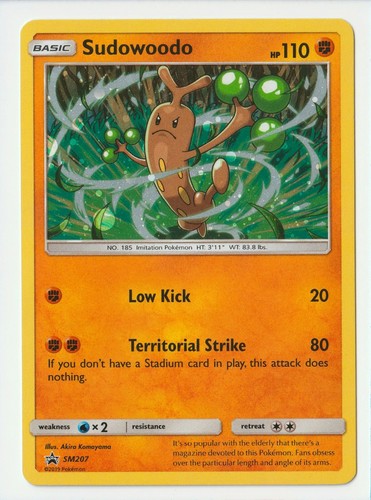 Sudowoodo sm207 sm black - sm,