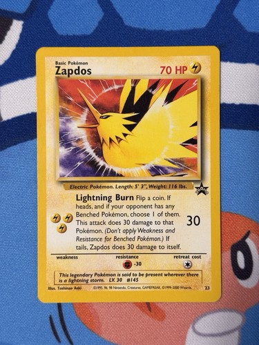 Zapdos promo lp condition - zapdos, 23