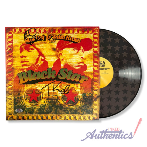 Black star firmato autografato - black,
