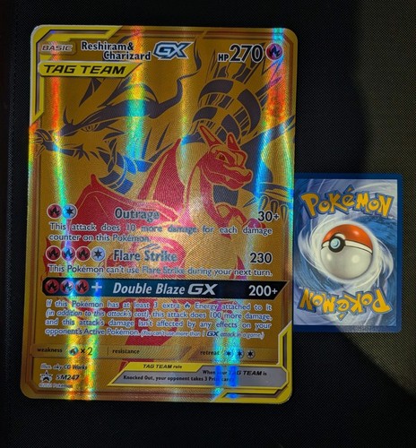 Reshiram charizard gx sm247 - charizard,