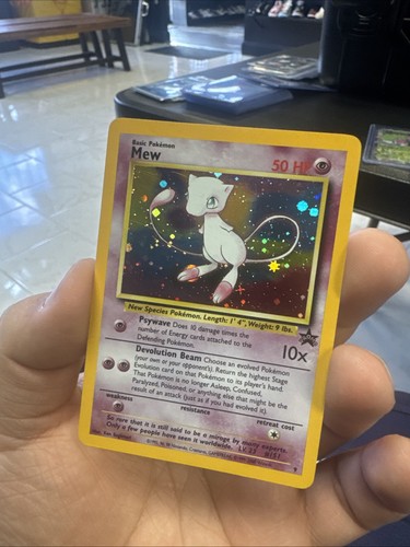 Pokémon tcg mew raro holo - pokémon,