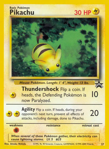 Pikachu pokemon wizards - pikachu, 27